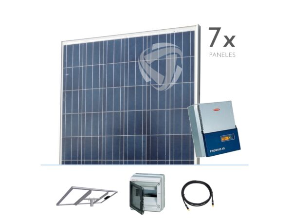 Kit 7 Paneles Solares