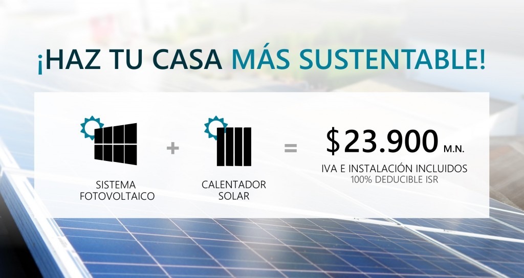 Un Paquete Solar para hacer de tu hogar una casa sustentable