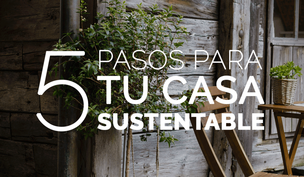 5 Pasos a seguir para lograr un hogar sustentable