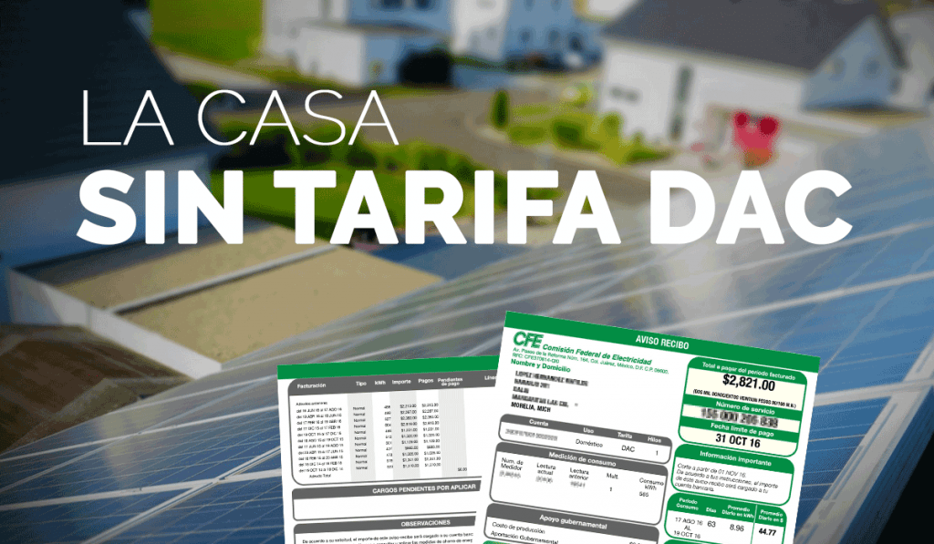 Energía Solar para uso doméstico – Un hogar sin tarifa DAC