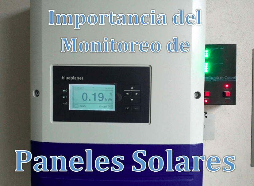 Paneles Solares con monitoreo