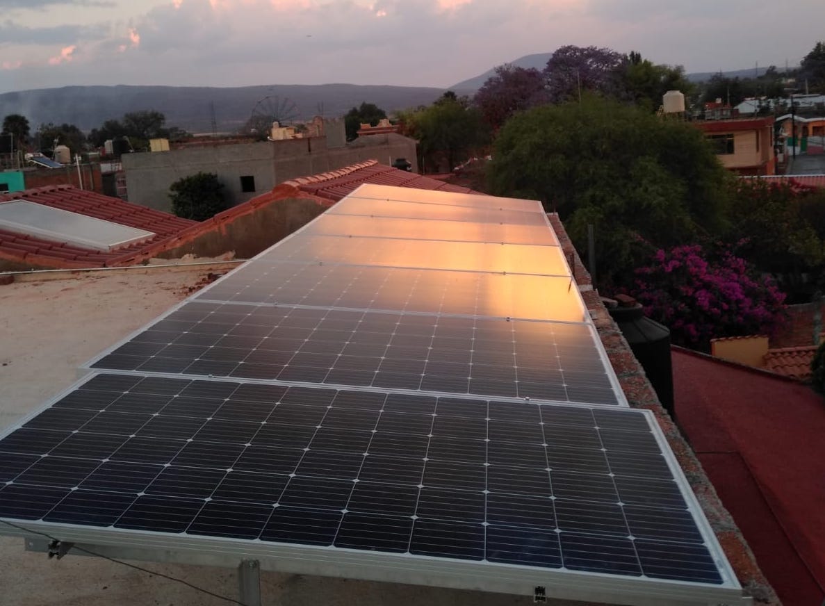 Paneles Solares en Puruandiro