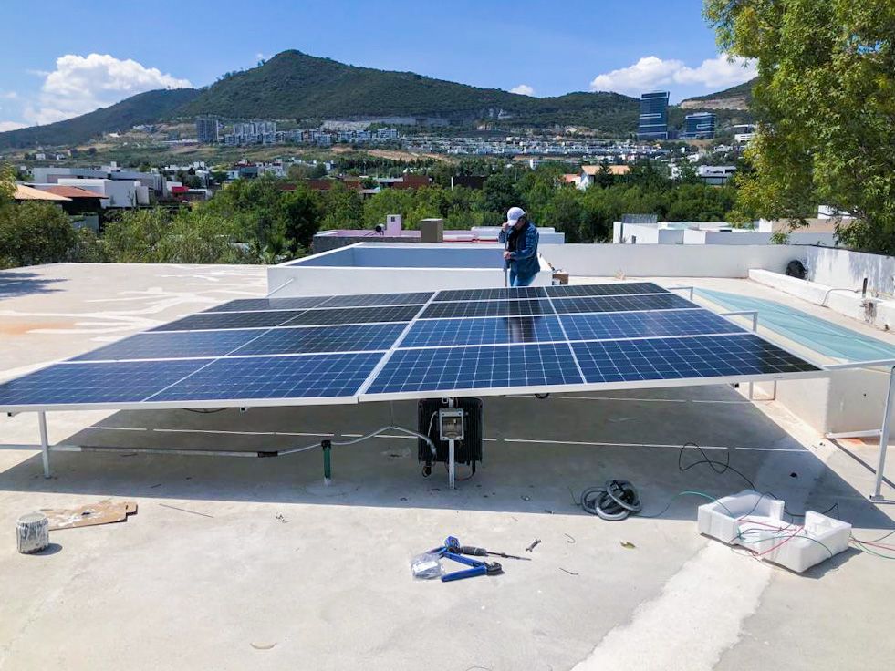 Instalación paneles solares Monterrey