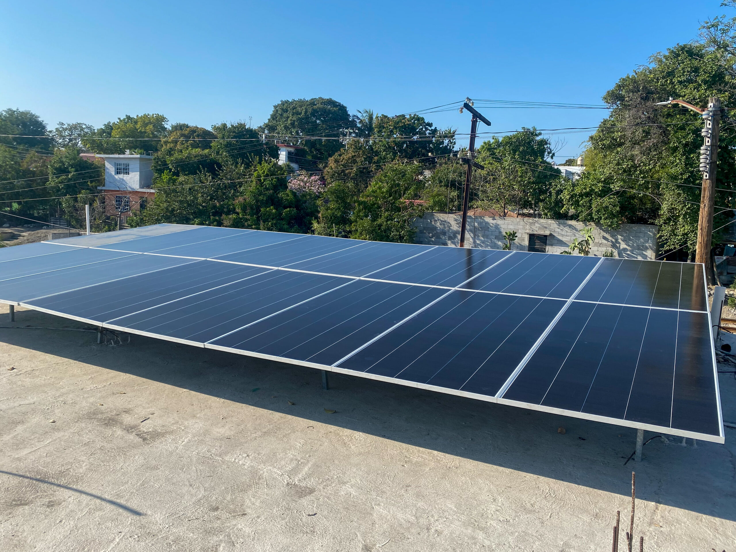 Paneles Solares en la Palma